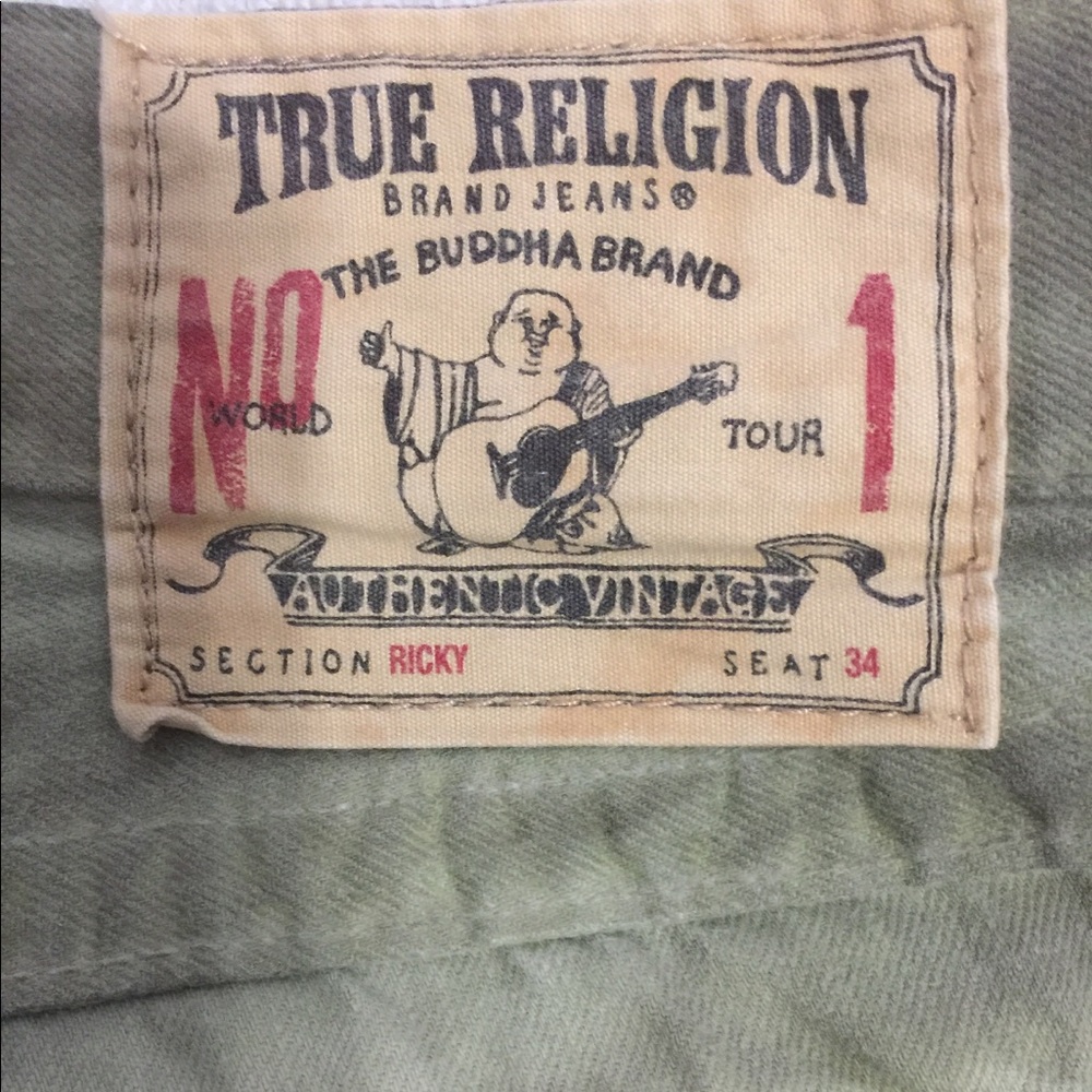True religion pants for men